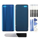 2. Fácil de reemplazar YHX-OU Tapa de batería para smartphone Huawei Honor 10 (azul)