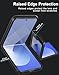 Cresee Case for Samsung Galaxy Z Flip 7 FE/Z Flip 6, Thin Hard Matte Polycarbonate Phone Cover for Z Flip7 FE/Z Flip6 - Black