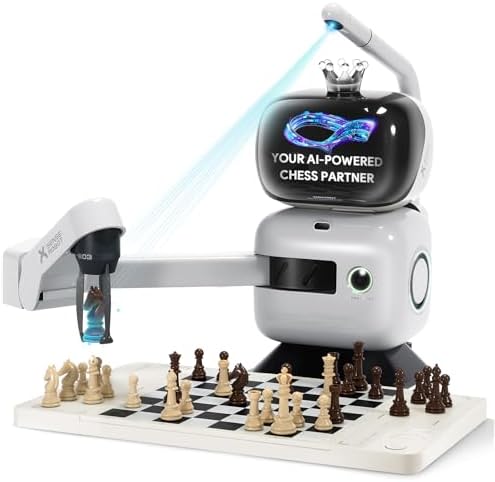 AI Chess Robot with Robotic Arm Electronic Computer Chess Board– ...