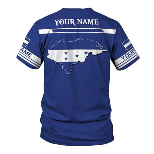 Rivelus Personalized Honduras Shirt 3D - Camisas De Honduras for Men and Women - Unisex S-5XL4