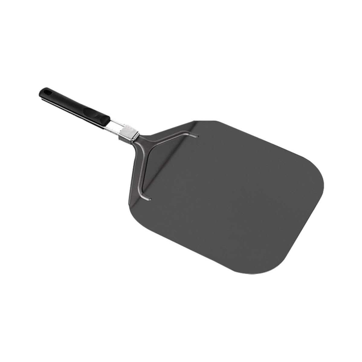 Spatola per Pizza Pieghevole in Acciaio Inox Manico Ergonomico Nero