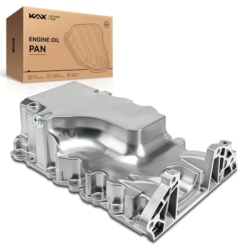 Image of KAX 264-371 Engine Oil Pan Fit for Edge, Taurus, Flex, Fusion, MKX, MKZ, MKS, MKT, CX-9, Mazda 6, Sable, with Drain Plug