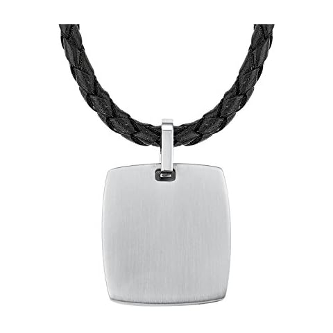 s.Oliver Men's Stainless Steel Pendant Necklace Cover