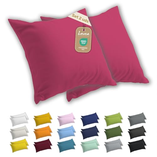 Lavea   Juego de 2 Fundas de Almohada 65