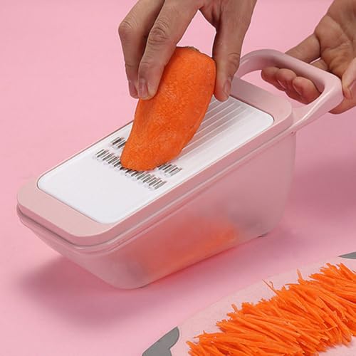 Cortadora y ralladora multifuncional para vegetales de acero inoxidable miniatura 7