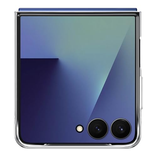 Image of Samsung Galaxy Z Flip7 Clear Phone Case, Protective Cover, Stylish, Safe, Secure, US Version, Transparent