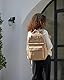 LOVEVOOK Wickelrucksack Groß Baby Wickeltasche Rucksack mit Wickelauflage Diaper Bag mit Kinderwagengurte Lässig Windeltasche Mommy Kliniktasche Geburt Babytasche für Mama und Papa Khaki