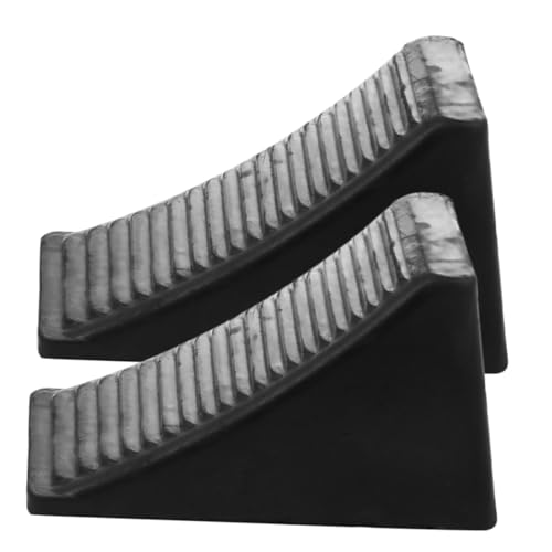 EPIGEIST 2個 トレーラー車輪止め ゴム製ウェッジ 軽量コンパクト 耐熱負荷 車両固定用 キャンピングカー オートバイ対応 滑り止めブロック