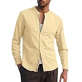 【Camisa de Manga Larga】 Si quieres ponerte guapo en el verano, puedes ir a la tienda CAOQAO para encontrar más camisas de manga Larga.