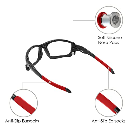 Image of BLAZERBUCK Replacement Earsocks & Bolt for Oakley Jawbone /Racing Jacket /Split Jacket Sunglasses - Red