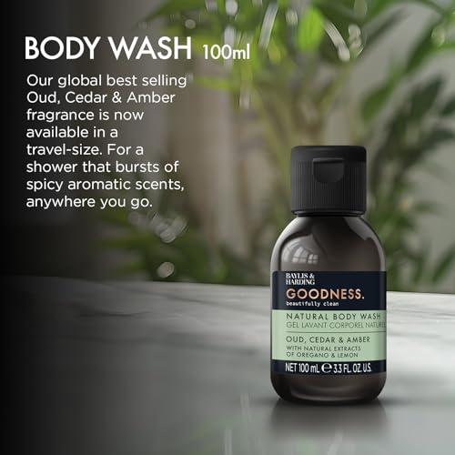 Baylis & Harding Goodness Natural Body Wash 100ml Travel Size 1 pack — photo 3