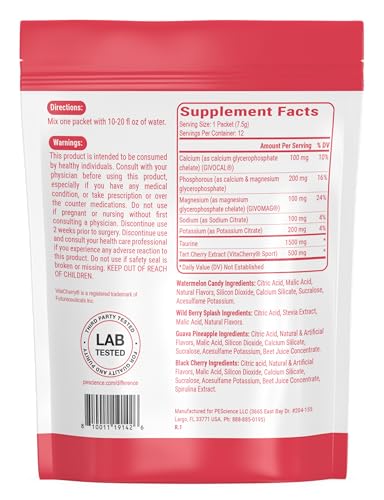 Image of PEScience Versalyte Electrolyte Hydration Packets, Sugar Free Electrolyte Powder with Magnesium, Taurine, Antioxidants, Trace Minerals - 4 Flavor Variety Pack, 12 Servings