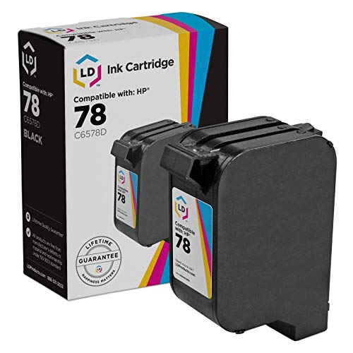 LD Remanufactured Ink Cartridge Replacement for C6578D HP 78 Color Ink Cartridge for Deskjet 1220 3820 920 930 9300 970 Color Copier 180 190 280 290