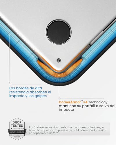 Bolsa para portátil tomtoc 360° de 14" para MacBook Pro M5 y Surface 5
