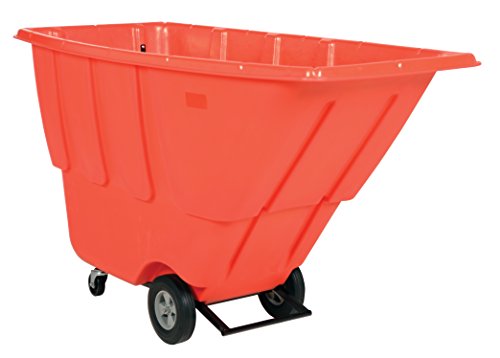 Carretilla Plástica Vestil 450 lb Capacidad Roja miniatura 5