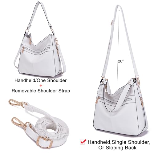 Image of Women Large Crossbody Bags Ladies Satchel Shoulder Handbags Purse and Wallet Set for Women Totes Hobo Purses