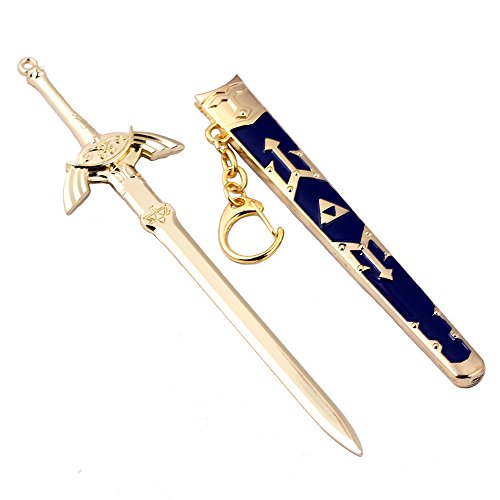 The Legend of Zelda Keyholder Zelda Master Sword Pendant Keyring Zelda Cosplay Accessories