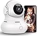 Produktbild Little elf Überwachungskamera Innen, WLAN IP Kamera, 1080P WiFi Kamera Babyphone mit Nachtsicht, 2-Wege-Audio, Bewegungserkennung Heimkamera Unterstützt Fernalarm für Haustier/Baby/Ältere