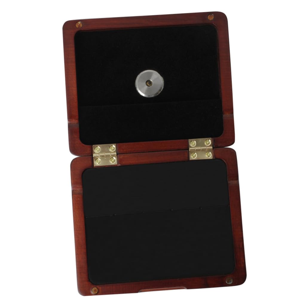 Scatola Porta Ance per Oboe in Legno 5 Pezzi con Igrometro | Contenitore Compatto, Accessorio Incluso, Struttura Semplice e Affidabile, Facile da Trasportare