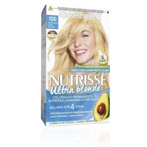 Garnier Coloration Permanente Nutrisse Ultra Blonde 100 Blond Très - vue 2