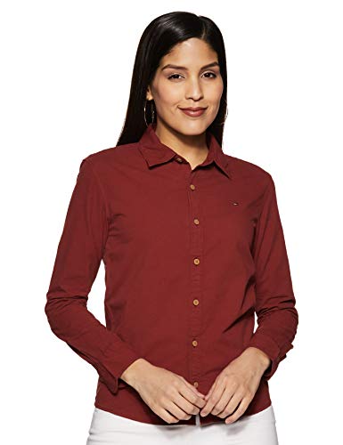 Image of Tommy Hilfiger Boy's Solid Regular Fit Shirt