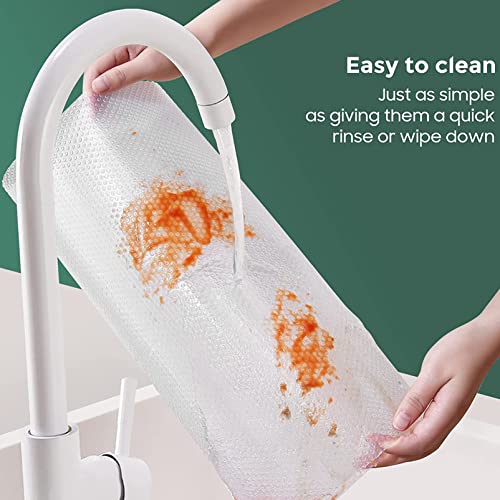 image for wijavija Shelf Liner Non Adhesive Cabinet Liners Washable EVA Plastic 