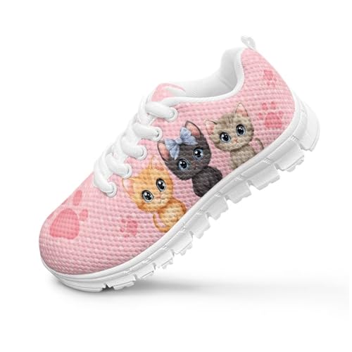 Cartoon Animal Sneakers for Boys Girls Lightweight Breathable Sports Running Tennis Shoes Anti-Skid Comfortable Casual Shoes