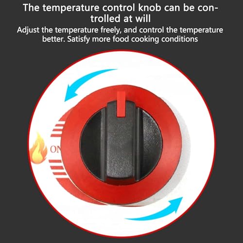 AFLEPCBRQ 22L Fritteuse Gas-Frittenmaschine Lebensmittelechter Edelstahl Elektronische Impulszündung rutschfest Energiesparend Leicht zu reinigen – Bild 7