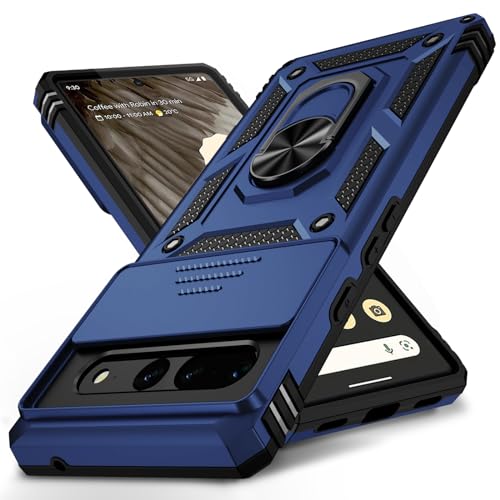 for Google Pixel 7 Pro Case with Camera Lens Cover, 10 FT Military Grade Drop Protection, Magnetic...