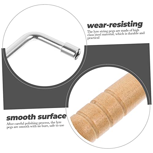 Vaguelly 2 Conjuntos De Fixação De Chave De Cavilha De Harpa Em De L Profissional Pinos De Substitui