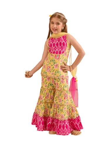 Image of Pspeaches Girls Kurta & Sharara