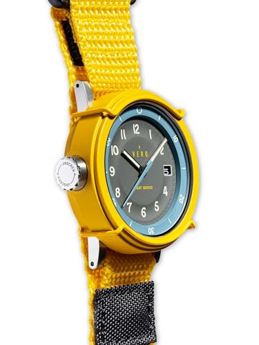 VERO Forest Service Edition Hotshot, Men's Field Watch, Kinetic Movement, 6-month Power Reserve, 39mm, Screw-Down Crown, 120m Water Resistance, Sapphire Crystal