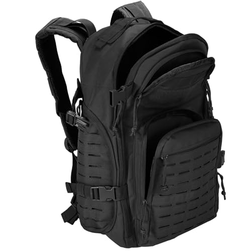 Mochila para senderismo impermeable 45L para camping miniatura 1