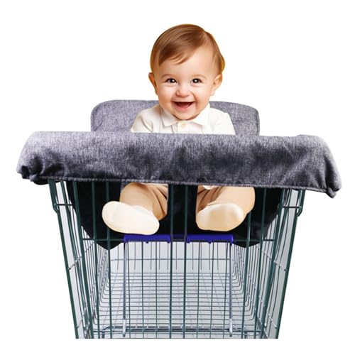 Asiento para carrito de compras con almohadilla acolchada para bebés 3