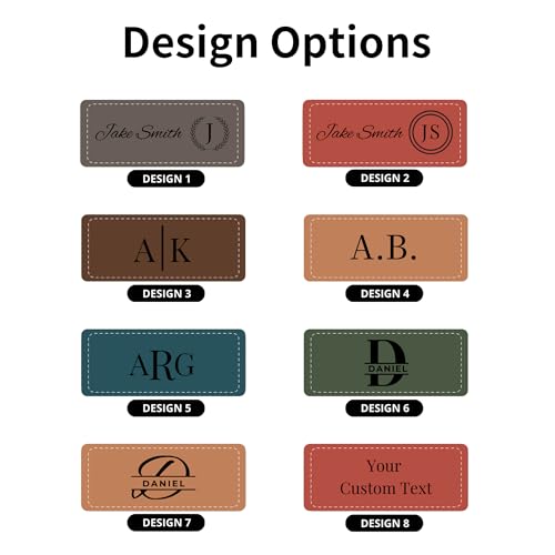 Onedor Custom Keychain, Personalized keychains, Genuine Leather Key Chain Holder Engrave Name Text, Customized Gifts for Men - Image 4