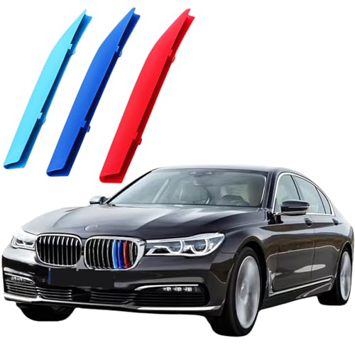 VaisbyTown Automotive Grille Inserts for BMW 7 Series 2016-2018(Only Fit 9-Beam),Front Grille...
