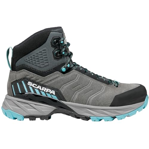 Come tutti gli altri modelli Rush, anche il RUSH TREK GTX ha le caratteristiche leggere e agili di una scarpa da trail running, che nel suo caso sono combinate con una suola PRESA con telaio DST e un materiale esterno in pelle scamosciata idrorepellente con membrana Gore-Tex.