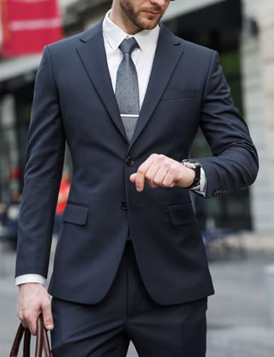 Men's Suit Blazer Pants Business Wedding Casual Formal 2 Piece Single Breasted Notch Lapel2