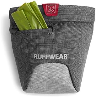 RUFFWEAR Treat Trader Dog Treat Pouch, With Waist Clip and Belt, For Hands-free Training and Quick Access to Treats, Waterproof Liner and Secure Magnetic Closure, One Size, Twilight Gray