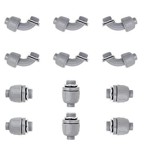 3/4 inch Liquid Tight Connector PVC Flexible Conduit Connector UL Listed Liquid