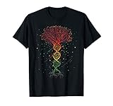 DNA Tree Life Genetics Biologist Science Earth Day T-Shirt