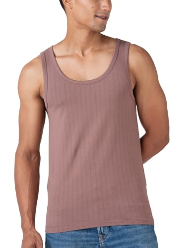 Image of DAMENSCH Anti-Bacterial Anti Odour Soft Pinstripe Cotton Vest