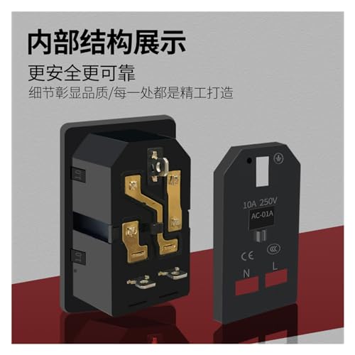 Prise Pinzi 10A pour armoire de commande électrique et informatique 1.5 - 3