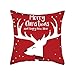 Produktbild Krissy Kissenbezug 45X45 cm Weihnachten Dekoration Kissen Bezug Weihnachtskissen Kissenhülle Home Decor Sofakissen Couchkissen Sofa Kissenbezug Stickerei Eyecatcher Winter Weihnachten