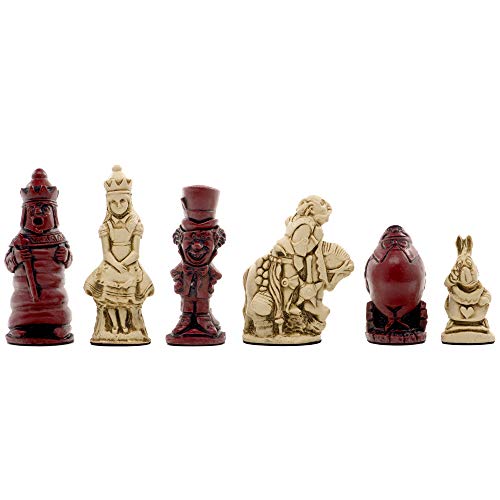 The Regency Chess Company Ltd Berkeley AJEDREZ Alicia en el país de Las Maravillas Cardenal AJEDREZ Men
