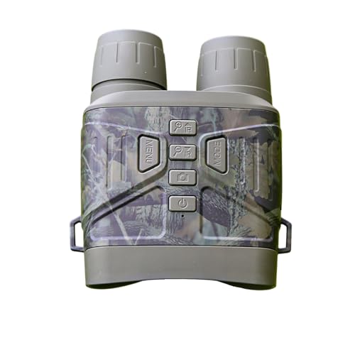 暗視鏡フ 暗視カメラ 双眼鏡 ナイトビジョン 赤外線 アウトドア キャンプ ナイトビジョン ゴーグル 昼夜両用 300M 5倍デジタルズーム 3インチスクリーン USB充電式 暗視鏡 双眼鏡 赤外線 コンパクト 夜釣り(Color:B)