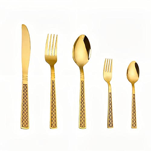 20_Zbg ƍ̖͗l̃Lb`HH탁CXeXX`[iCtƃtH[NXv[ƖpXe[LR[q[mH,BlackCcoffeeCgold