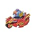 SuperThings Rivals of Kaboom - Secret Spies - Vehículo Kid Fury (PSTSP112IN60) con Cañón, Incluye 1 Figura