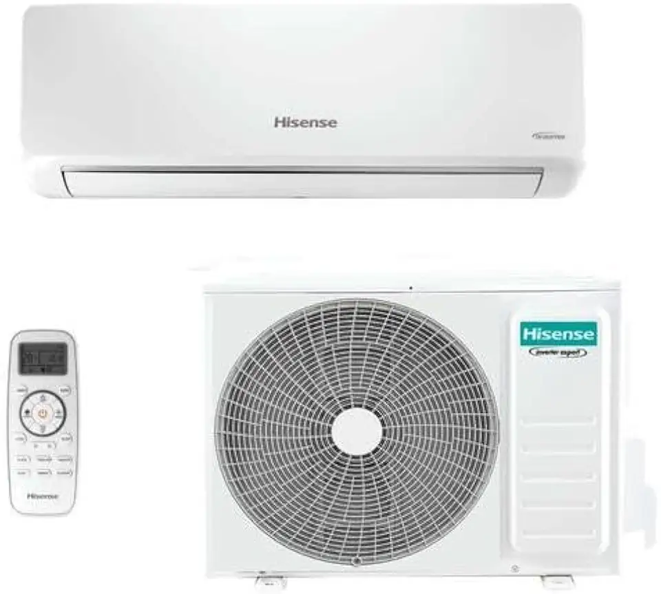 AR CONDICIONADO SPLIT INVERTER HISENSE R-32 HI-WALL 12.000 BTUS QUENTE E FRIO WI-FI 220V