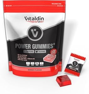 VITALDIN SPORT Power Gummies Koffein & Taurin